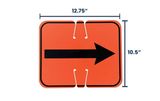 Cone Signs | Dual Mount