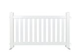Vinyl Event Fence - Flat Top