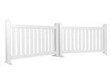 Vinyl Event Fence - Flat Top