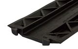4” x 1” Dropover Cable Cover | Single Channel-Red