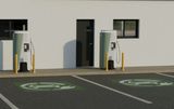 Electric Vehicle Charging Station | Marking Stencil
