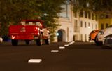 One-Way Road Reflector | White