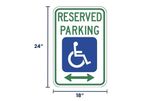 Reserved Parking Sign | R7-8