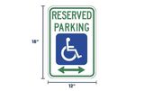 Reserved Parking Sign | R7-8