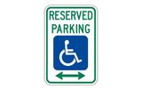 Reserved Parking Sign | R7-8