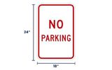 No Parking Sign | R8-3a
