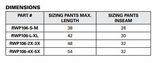 Black Bottom Rainwear Safety Pants - Orange & Lime