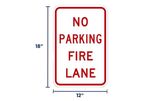 Fire Lane No Parking Sign | R7-200