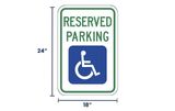 Handicap Parking Sign | R7-8D