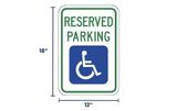 Handicap Parking Sign | R7-8D
