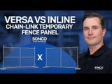 6’ x 10’ Versa ChainLink Temp Fence Panel