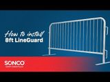 8 ft Metal Barricade | Feet Options | Hot Dip Galvanized