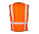 Black Bottom Mesh Safety Vest