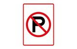 No Parking Symbol Sign | Size Options