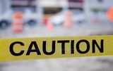 Woven Caution Barricade Tape
