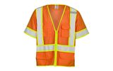 6-pocket-contrast-mesh-vest-orange-front