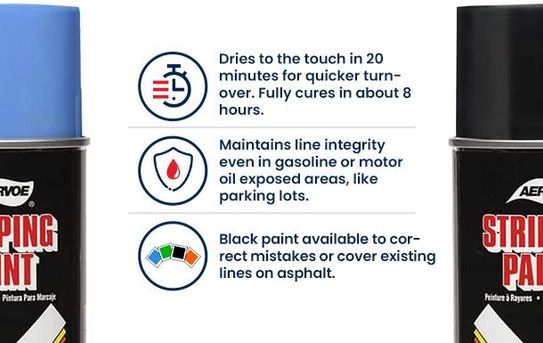 18-oz Water-Based Striping Paint | Color Options