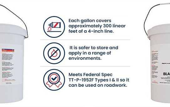 5-gal Traffic Paint | Water Based
