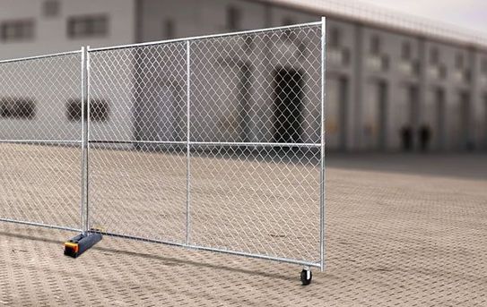 Temporary Fence Wheels | Vehicle Gate