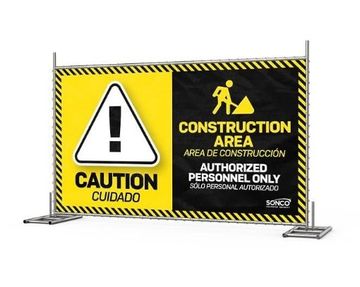 Construction Safety Signs | Stock