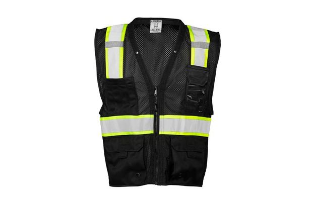 Enhanced Visibility Multi-Pocket Mesh Vest