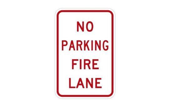 Fire Lane No Parking Sign | R7-200
