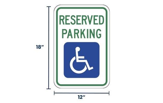 Handicap Parking Sign | R7-8D