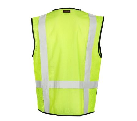 Black Bottom Mesh Safety Vest