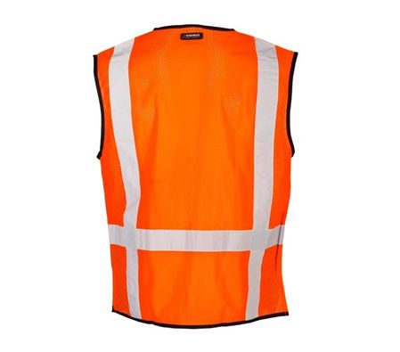 Black Bottom Mesh Safety Vest