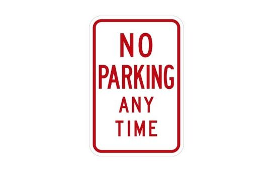 No Parking Anytime Sign | R7-1