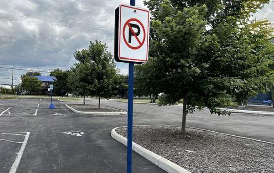 No Parking Symbol Sign | Size Options