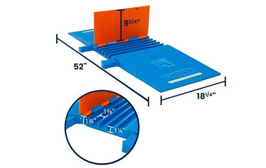 1.38” ADA Cable Protector | Five-Channel