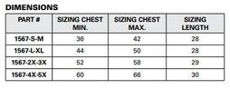 Single Pocket Zipper Vest - Economy