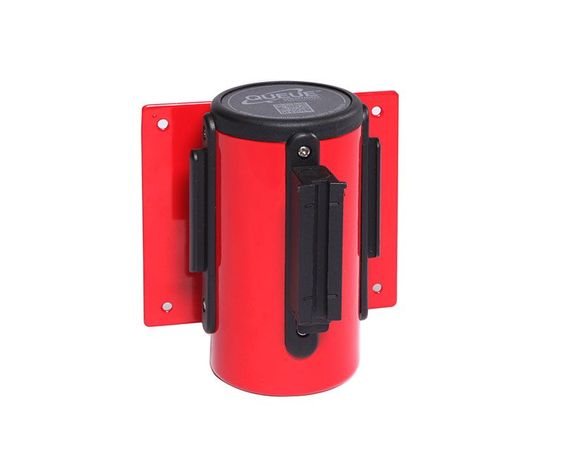 15'L Retractable Belt Barrier | Wall Mounted