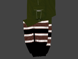 Ultimate Reflective Mesh Safety Pants - Orange & Lime