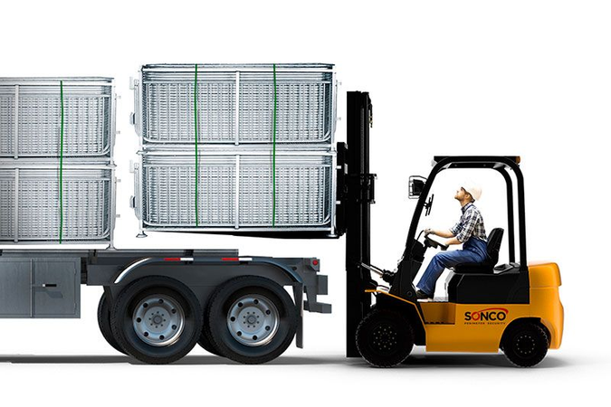 8 ft Metal Barricade | Truckload Bundle 