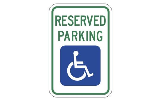 Handicap Parking Sign | R7-8D