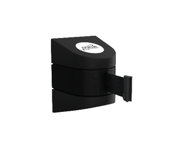 20'L Retractable Belt Barrier | Wall Mounted