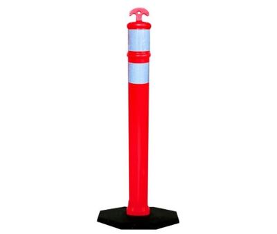 42" Arrow Top Traffic Delineator with Base
