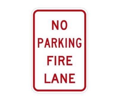 Fire Lane No Parking Sign | R7-200