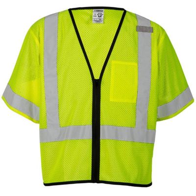 Single Pocket Zipper Vest - Economy