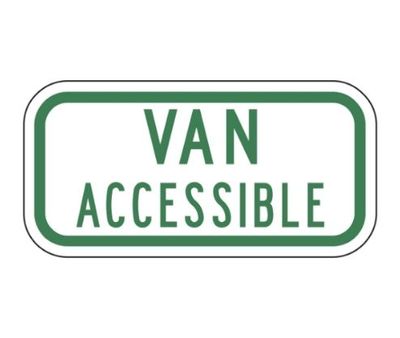 Van Accessible Sign | R7-8P