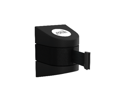 20'L Retractable Belt Barrier | Wall Mounted